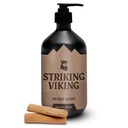 Striking Viking Sandalwood Beard Vaske / Shampoo for menn - 17 Oz, Paraben & Sulfate Gratis, Jojobal olje for alle Beard Typer - fremmer sunn vekst & moisturizes