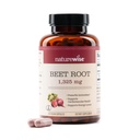 NatureWise Beet Root Capsules 1325mg med økologisk beetroot - Nitric Oxid Booster for sirkulasjon og hjerte helse støtte - Vegan, Glutenfri, ikke-GMO - 120 kapsler[60 dags levering]