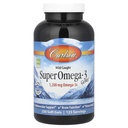 Carlson - Super Omega-3 Gems, 1200 mg Omega-3s, Wild Caught, Sustainly Sourced, 250 myk geler