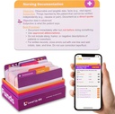 Nursing Grundleggende Flash-kort – Ingen fluff – bare viktig informasjon for sykepleierskole – 2025-2026 NCLEX ATI HESI anmeldelse LPN RN Flash Cards (204 kort)