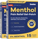 Sumifun Medisinert Kalde Hot Patches - 30 greve 5% Menthol Extra styrke smerte relief Patches Kraftig målrettet lindring for enkle ryggsmerter, leddsmerter, stiv hals, muskelsore
