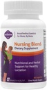Melk Sykepleie blanding, postnatal vitamin med fenugreek å øke brystmelk forsyning, lactasjon kosttilskudd for å øke og støtte mødres amming, flytende produksjonsforsterker (1 måneds forsyning)