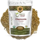 Organic Way Kamille Blomster pulver (matricaria kamomilla) Herbal Te - Europeisk Wild-Harvest | Organic & Kosher Certified | Ikke GMO | USDA Certified | Opprinnelse - Albania (1/4 LB - 4 Oz)