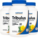 Nutricost Tribulus Terrestris Extract 750 mg, 120 kapsler (3 flasker)