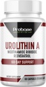 Probase Nutrition Urolithin A - [60-dagers forsyning] - med tilsatt NR og Resveratrol - Alternativ til NMN, NAD, CoQ10, PQQQ for sunn aldring