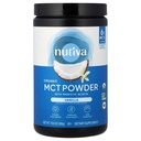 Nutiva Organic MCT Powder med Prebiotic Acacia Fiber, Vanilla, 10,6 Oz, USDA Økologisk, Ikke-GMO, Ikke-BPA, Vegansk, Glutenfri, Keto & Paleo, Øyeblikklig drikke eller Øk til Kaffe & Smoothies