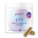 Proov - Pro - fremmer progesteron produksjon - Hormon Balance for kvinner - Fertilitet & Menopause støtte - Vitex, Ashwagandha, Maca - Herbal Supplement – 30 kapsler - 2 måneders forsyning