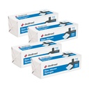 Dealmed 3" x 3" Non-Woven Gauze Sponges (200 count) 4-Ply all-Purpose ikke-Sterile Absorbent Dental Gauze Sårpleie Produkt for førstehjelp Kit/Medical Facilities (pakke med 4)