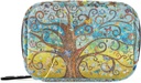Naanle Tree of Life 7-dagers piller Organisator veske med glidelås og Hook & Loop, Kompakt størrelse, Unisex, 8 sammenligninger, Twill Canvas Cloth, klassisk stil