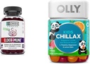 Zhou Ernæring Eldrebær Gummies 60 Count & OLLY Kids Magnesium Gummies 50 Count Immune & Calm Support