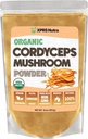 XPRS Nutra Organic Cordyceps Mushroom Powder - Premium Cordyceps Mushrooms - ekte Mushrooms Cordyceps Powder Supplement for energi og immunstøtte - Vegansk-vennlig Mushroom Cordyceps (16 oz)