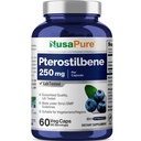NusaPure Pterostilbene 250 mg per veggie Caps, 60 greve (Non-GMO, Vegan)
