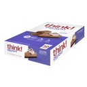 Tenk! Delight, Keto Protein Barer, Sunn lav karbohydrater, Glutenfri snack - Sjokolade mousse Pie, 10 greve (pakke mai Vary)