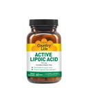 Country Life R-Alpha Lipoic Acid Complex 300mg - Alpha-Lipoic Acid 270mg & R-Lipoic Acid 30mg - Antioksidant støtte - No Yest, Korn, Hvete, Soya, Gluten, Melk - Alpha Lipoic Acid Supplement