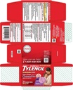 Tylenol Barnesmerter + feber Chewable tabletter Grape Flavor - 24 ct, pakke med 4