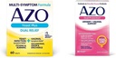 AZO Yeast Plus Dual Relief 60 Tabletter, Yeast Infeksjon & Vaginal Symptom Relief + Dual Protection, Urin + Vaginal Support *, Prebiotic Plus klinisk bevist Women's Probiotic 30 Count