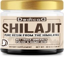 Shilajit ren Himalayan Organic Resin 30gram - Shilajit Supplement inneholder naturlig fulvic, Humic Acid og 85 andre - 60 serveringer for kroppsbalanse, hjerte, immun helse