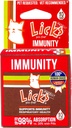 Licks Pill-Free Cat Immunitet - Immunstøtte Kattforsyninger - Respirasjonstilskudd - Helseforsyninger - Gel Packets - 10 Bruk