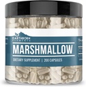 Jordbårne elementer Marshmallow Root 200 kapsler, ren og ufortynnet, ingen tilsetningsmidler