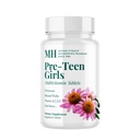 MICHAEL 'S Helse Naturopatiske programmer Pre-Teen Jenter - 120 Vegetariske tabletter - Daglig multivitamin for sunn vekst og utvikling - Kosher - 60 Serveringer