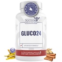 Gluco24 Supplement - Supplement med kanel, berberin, vitamin C og mer - Supplement for menn og kvinner, 60 kapsler