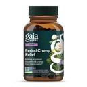 Gaia Herbs Cramp Relief - Herbal kosttilskudd for hormonbalanse og periode Cramp Relief - laget med organiske lakrisrot, hvit peony rot, gurkemeie og mer - 60 vegankapsler (60 serveringer)