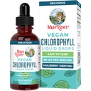 MaryRuth Organics Klorofyll flytende  Drop Clean Label Project Certified® | Vegan | Ikke-dilutert flytende klorofyll | Mulberry Avledet Supplement for 14+ | Ikke-GMO | Delicious Minty Flavor | 2 Fl Oz