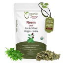 Økologisk måte Neem Leaf kutte og snirret | Herbal te | Premium Neem Leaf | USDA sertifisert | Ikke GMO & Glutenfri | Opprinnelse - India (16 oz - 1 lbs)