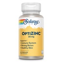 SOLARAY OptiZinc 30mg immunstøtte Supplement - Sink kosttilskudd for menn og kvinner w/Vitamin B6 - Sterke bein og hud helse støtte - høy absorpsjon - 60-dagers garanti, 60 serveringer, 60 Vegkaps