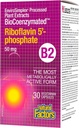 BioCoenzymatedRiboflavin5'-fosfat 50 mg naturlige faktorer 30 Vegkaps