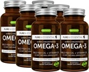 Igenus Advanced rTG Omega-3 IFOS-sertifisert Wild Fish Oil & Vitamin D3, 1-a-dag, Fatty Acids EPA & DHA, Fast-Acting Triglycerid Form, Ultra ren og ikke-GMO, 360 Softgels