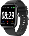 Smart Klokke for kvinner SmartWatch 1.83" for iPhone Samsung Android Phone Kompatibel, Fitness Tracker Klokke med pedometer, hjertefrekvens/sleep monitor, blod oksygen, IP68 Vanntett
