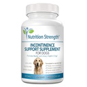 Hundeinkontinensstøtte, økologisk støtte for Blader Control, Blader Health og for hunder Leaking Urine, med Marshmallow, Astragalus & Licorise, 120 Chewable Tabletter