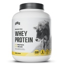 Nivåer Grass Fed Whey Protein Powder, Ingen kunstige stoffer, 24G av protein, Vanilla Bean, 5LB