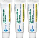 Globe (3 Pakke 1oz Triple Antibiotic Ointment, Førstehjelpsbelysning for mindre skafter og sår og forhindrer infeksjon, sammenlign med de aktive ingrediensene i ledende merkevare (3 Pack)