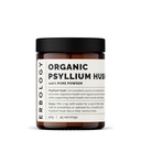 Erbologi Organic Psyllium Husk Powder 3.2 oz - 45 Serveringer - Fremmer Digestive Helse og Regelmessig Bowell Bevegelser - Utviklet Straight from Farm i India - Liten Batch - Vegan - GMO-Free