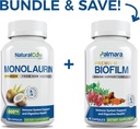 Naturlig Cure Labs Bundle: Premium Monolaurin 600mg + Biofilm Complex