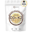 Mikroingredienser Vitamin D3 10.000 IU + K2 MK-7 200 mg, 300 Softgels med Jomfru Coconut olje | 2-i-1 Vitaminer D & K kompleks | Ekstra styrke, lett å svelge, ikke-GMO, Glutenfri