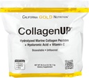 California Gold Nutrition CollagenUP®, Hydrolysert Marine Collagen Peptider med Hyaluronsyre og vitamin C, Uflavorert, 2,2 lb (1 kg)