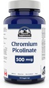 Toppen kosttilskudd, Chromium Picolinate 500 Mcg, 150 Veggie Caps, Profesjonell serie