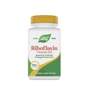 Naturens måte Riboflavin vitamin B2, støtter cellulære energiproduksjon*, høy potens Riboflavin, 100 mg per servering, 100 kapsler (Packing May Vary)