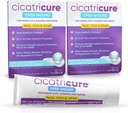 Cicatricure Triple Antibiotic Ointment med smertelindring, Bacitracin Antibiotic Ointment & Krem for sårpleie, Healing Ointment for Cuts, Burns, Insekt Bites, Førstehjelpsforsyninger Essential, 1 oz