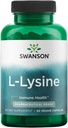 Swanson Amino Acid Ajipure L-Lysine Pharmaceutical Grade 500 Milligrams 90 Veg Kapsler