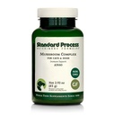 Standard prosess Mushroom Complex for hunder og katter - immunstøtte Supplement med Bovine Colostrum - Lions mane ekstrakt pulver for hund & katt immunstøtte - essensiell hjelp for kjæledyrs helse - 2.92 oz