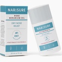 Tørr Nese Relief Olje (20ml/1oz.) | Doktor utviklet og anbefalt Soothing Nasal Moisturizing Emollient | Rose Geranium, vitamin E, naturlige ingredienser | Gentle Dropper Top Applicator