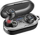 TOZO T10 Trådløse ørepropper Bluetooth 5.3 Hodetelefoner, App Tilpass EQ, Ergonomisk design, 55H leketid, Trådløs ladekasse, IPX8 Vanntett lyd i øret hodesett, 2025 Ny versjon