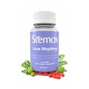 Kjærlighet Rhythms L-Arginine 500MG & Tribulus Terrestris for menn – Stam og vitalitetsstøtte - Ikke-GMO, 100% organiske kosttilskudd for menn - Aktiv livsstil og fysisk velvære - 60 kapsler