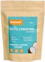 SUNYEAH MCT pulver-MCT olje pulver, KETO kaffe creamer, ren C8 C10, No-Sugar, Fra kokosnøtt, 300 g, Utmerket i kaffe, te, vann, rister, smoothies, uslorated, No-GMO