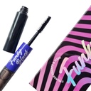 Funky Black Eyelash Growth Serum Enhancer til å vokse tykkere, Longer Lashes & Eyebrow boost 1,7fl oz + Eyelash fixer 1,7 fl oz (Enhancer og fixer i en)