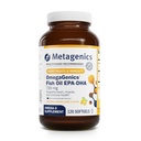 Metagenics OmegaGenics Fish Oil EPA-DHA 720 mg - Omega-3 Fish Oil Supplement - høy styrke - for hjertehelse, stomatose helse og immunsystem helse* - med DHA & EPA - 120 Softgels